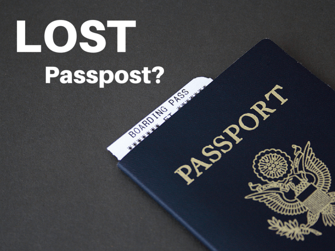 Losing Passport while on a trip